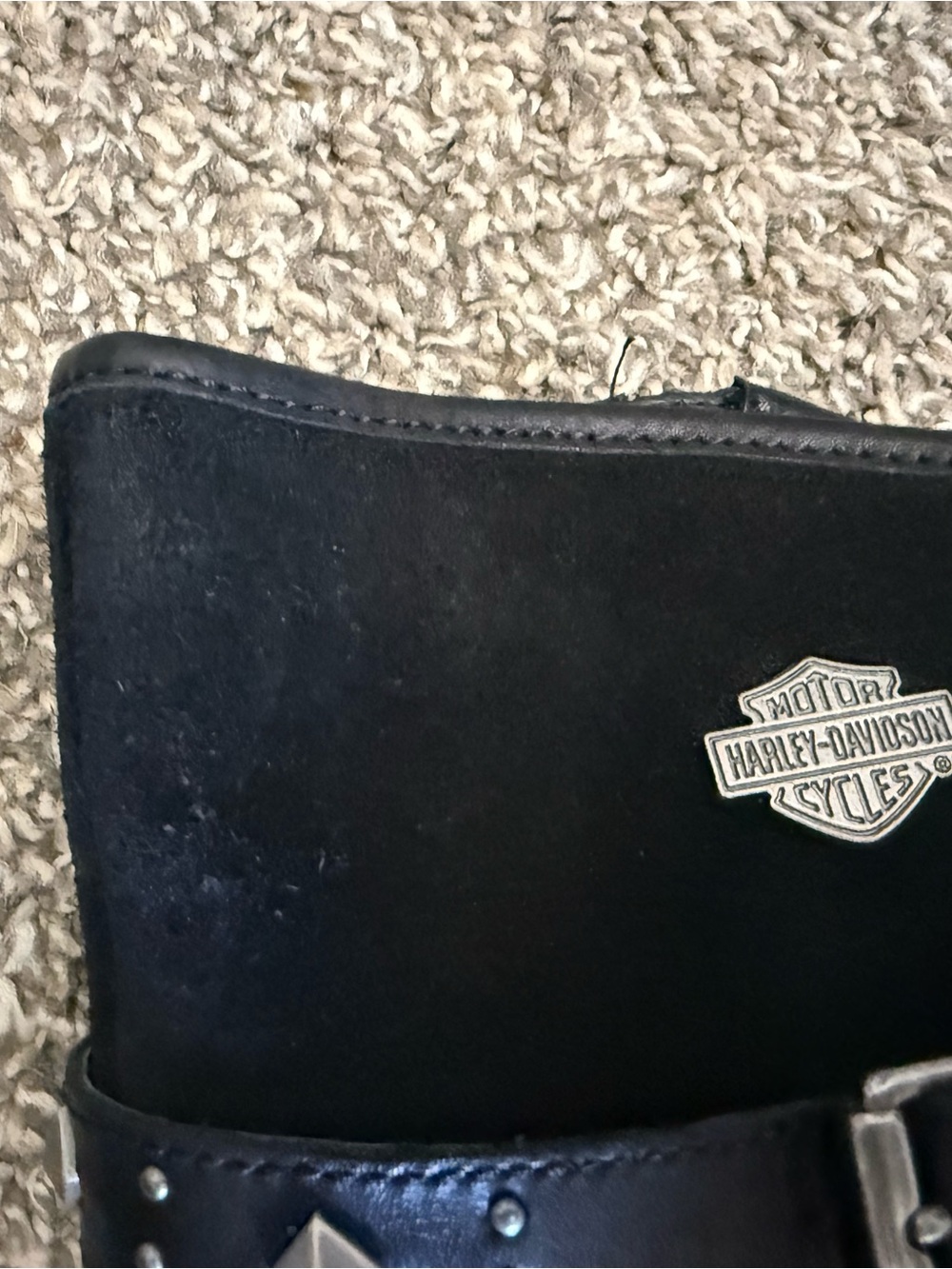 Women’s Harley boots. Abbey moto- new. Size 10 - Picture 4 of 6